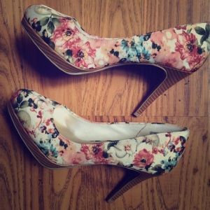 Floral Heels